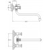 Смеситель для ванны Solone JIK7-A102-A